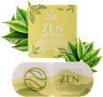 hřejivá maska na oči Zen Green Tea body restore