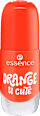 Nagellack Gel 15 Orange U Cute essence