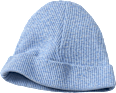 Beanie mit Ripp-Struktur, blau, Gr. 46/47 ALANA
