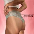 Periodenunterwäsche Brazilian mit Spitze Mint, Gr. L dais
