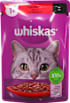 Vlažna kompletna hrana za odrasle mačke- goovedina u sosu whiskas