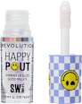 Lipgloss Happy Pout Shimmer, Smiley World Stellar Shine REVOLUTION