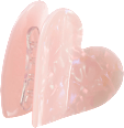 Haarklammer Herz rosa ebelin