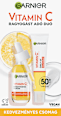 Mindennapos, ragyogást adó fluid SPF 50+ & ragyogást adó szuper szérum C-vitaminnal* GARNIER SKIN NATURALS