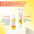 Mindennapos, ragyogást adó fluid SPF 50+ & ragyogást adó szuper szérum C-vitaminnal* GARNIER SKIN NATURALS