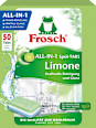 Spülmaschinen-Tabs Limone All-in-1 Frosch