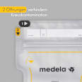 Muttermilch Beutel einfaches Ausgießen , 210 ml Medela