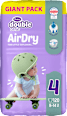 double care AirDry Giant pelene 4 (8 – 14kg) Violeta
