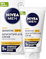 Tagescreme Sensitive Gesichtspflege Creme LSF 15 NIVEA MEN