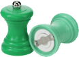 Salz- & Pfeffermühle aus Kunststoff, grün (4,2x4,2x7 cm) REX LONDON