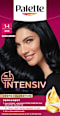 Haarfarbe 1-1/909 Blauschwarz Palette Intensive Color Creme