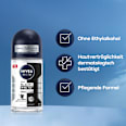 Antitranspirant Deo Roll-on Black & White Invisible Original NIVEA MEN