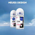 Antitranspirant Deo Roll-on Black & White Invisible Clear NIVEA