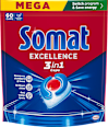 Kapsułki do zmywarki Excellence 3w1 Lemon Somat