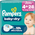 Windeln Baby-Dry Gr. 4+ (10-15 kg) Pampers