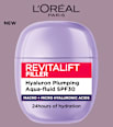 Vyplňujúci pleťový fluid Revitalift Filler Hyaluron Aqua-Fluid SPF 30 L'ORÉAL PARiS REVITALIFT