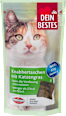 Katzenleckerli Knabbertaschen mit Katzengras Dein Bestes