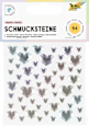 Aufkleber Schmucksteine Herzen Dekorieren & Einrichten