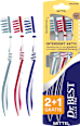 Interdent Aktiv Zahnbürste Mittel 2+1 Gratis sortiert Dr. BEST