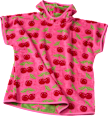 Badeponcho mit Kirsch-Muster, pink, Gr. 1 ALANA