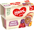 přesnídávka 100% ovoce jablko, švestka Hami