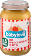 Deserek Bio jabłko brzoskwinia morela od 5. miesiąca życia babylove