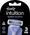 Rasierklingen, Intuition Quattro Sensitive WILKINSON SWORD