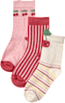 Socken mit 3D-Applikation & Kirsch-Motiv, rosa, Gr. 29/31 ALANA