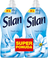 Fresh Sky omekšivač za rublje, 2 x 1,672 l, 2 x 72 pranja Silan