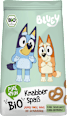 Kindersnack Knabberspaß Laugen Dinkel mit Kichererbsen Bluey PURE & FUN