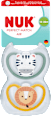 Schnuller Perfect Match Air Zebra/Löwe 18-36 Monate  NUK