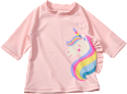 UV Shirt mit Einhorn-Motiv & 3D-Applikation, rosa, Gr. 98/104 PUSBLU