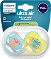 Schnuller ultra air Affe und Frosch 18+ Monate PHILIPS AVENT