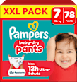 Baby Pants Baby Dry Gr. 7 (15+ kg) XXL Pack Pampers baby-dry