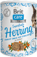 Chrumkavá pochúťka pre mačky Care Superfruits Herring Brit