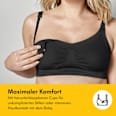 Schwangerschafts- und Still-BH Gr. L Keep Cool, schwarz Medela
