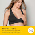 Schwangerschafts- und Still-Bustier Gr. M Keep Cool Sleep, schwarz Medela