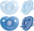 dudlík Soothie, modrý 0-6 m PHILIPS AVENT