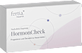 Zuhause Test Hormoncheck nach dem Eisprung fertia health