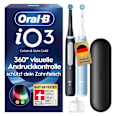 Elektrische Zahnbürste Duo iO3 Matt schwarz & blau Oral-B