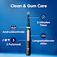 Elektrische Zahnbürste Duo iO3 Matt schwarz & blau Oral-B