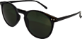Sonnenbrille Unisex schwarz mit grünen Gläsern SUNDANCE