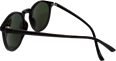 Sonnenbrille Unisex schwarz mit grünen Gläsern SUNDANCE