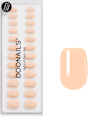 Künstliche Nägel Press Ons Extra Short Square Apricot Doonails