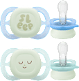Nočné cumlíky ultra start Nighttime - chlapec 0-2 m PHILIPS AVENT