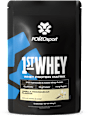 1st Whey proteinski prah s okusom vanilije POLLEOsport