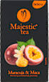 Majestic Tea ovocný čaj s příchutí  Maracuja & Maca 20x2,5 g Biogena