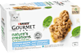 Nassfutter Katze mit Hochseefisch, Spinat & Reis, nature's creations, Multipack (4x85 g) Purina Gourmet