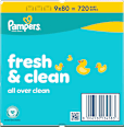 Feuchttücher Fresh & Clean Pampers