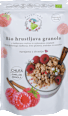 Bio hrustljava granola z malino in cejlonskim cimetom drobTinka